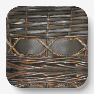 Basket Weave Paper Plate