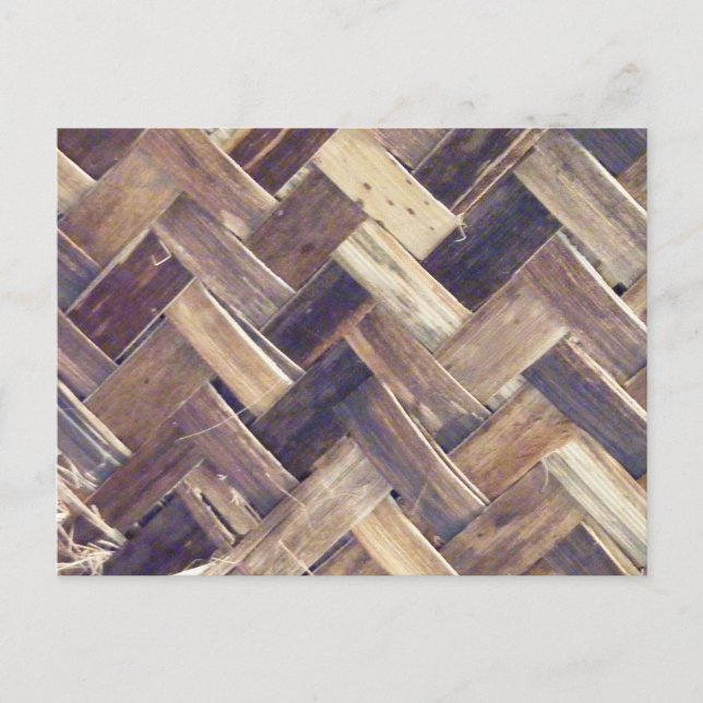 Basket Weave Postcard (Front)