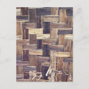 Basket Weave Postcard