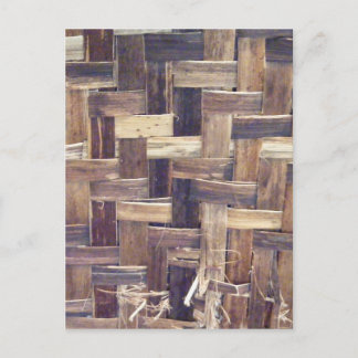 Basket Weave Postcard