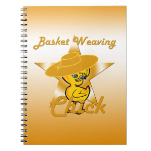 Basket Weaving Chick #10 Notebook