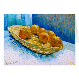 Basket with Six Oranges Van Gogh Fine Art