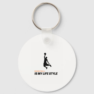 Basketball 3  key ring