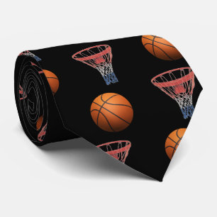 Basketball - 3D Effect Tie