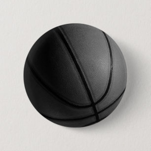Basketball 6 Cm Round Badge