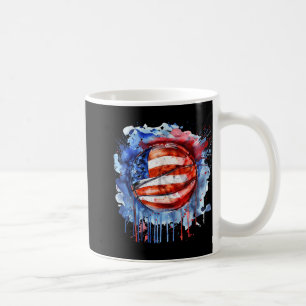 Basketball America Watercolor Basketball Hoop Usa Coffee Mug
