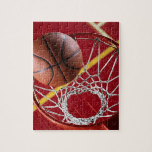 Basketball and Net Photo Puzzle