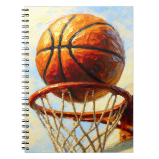 Basketball Art Notebook - Sports Design Journal
