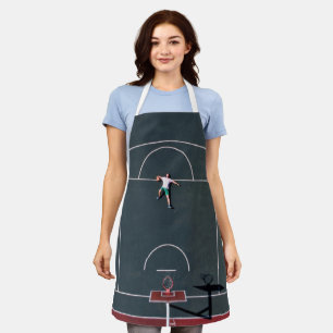 Basketball Artwork Apron
