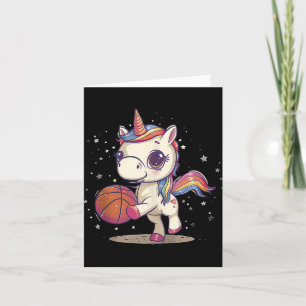 Basketball Artwork Basketball Lover Drawing Cute U Card