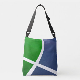 Basketball Artwork Crossbody Bag