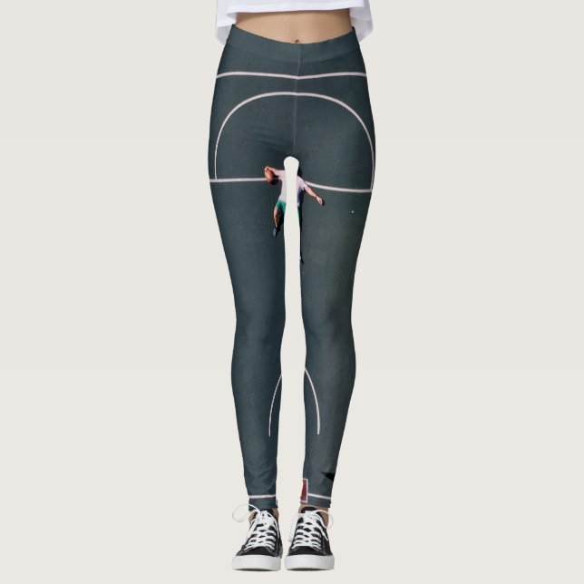 Basketball Artwork Leggings (Front)