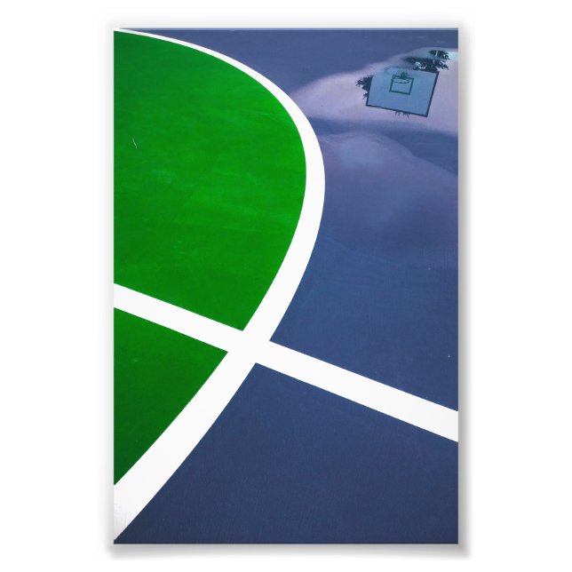 Basketball Artwork Photo Print (Front)