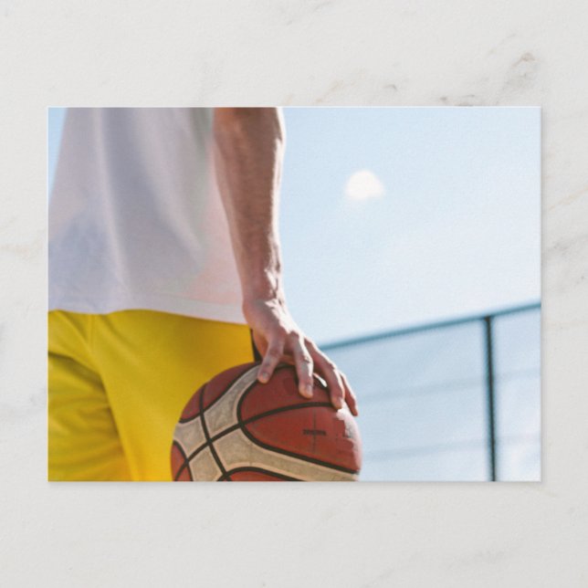 Basketball Artwork Postcard (Front)