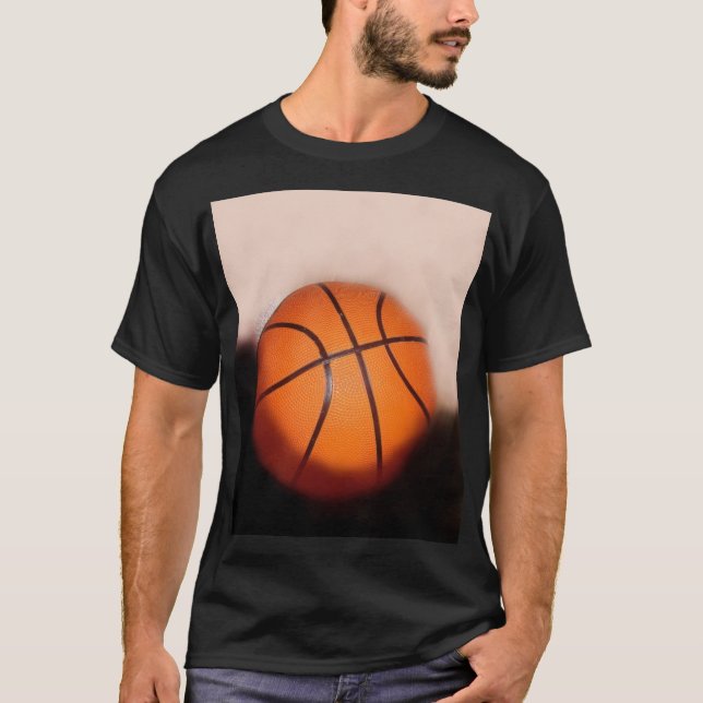 Basketball Artwork T-Shirt (Front)