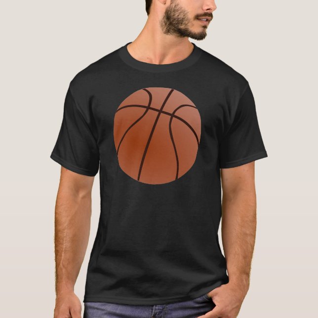 Basketball Artwork T-Shirt (Front)
