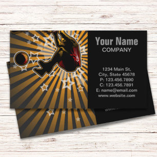 Basketball Athlete Business Card