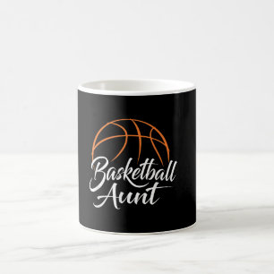Basketball Aunt Basketball Mum Auntie Gift Coffee Mug