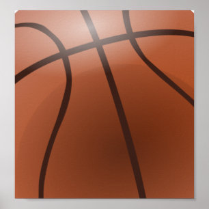 Basketball Background Poster