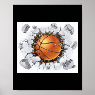 Basketball Ball 1 Poster