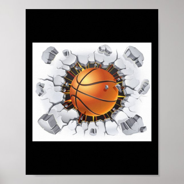Basketball Ball 1  Poster (Front)
