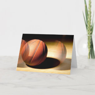 Basketball Ball Card
