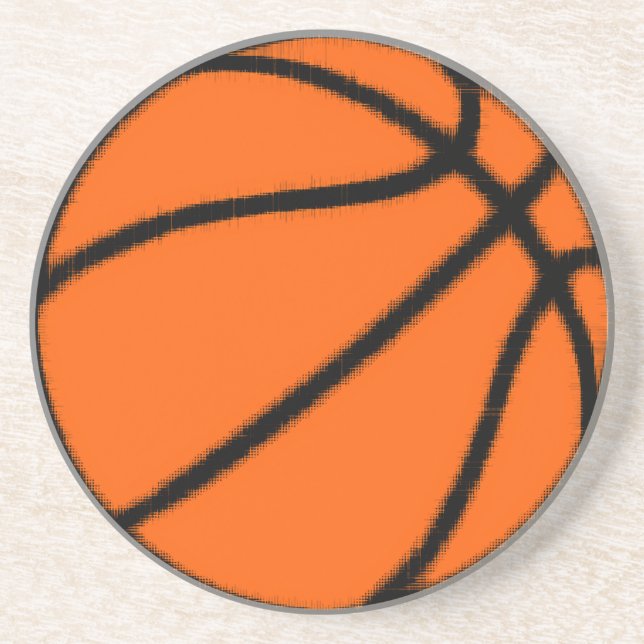 basketball (ball) coaster (Front)