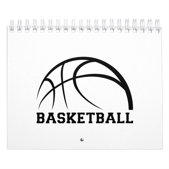 Basketball Ball Design Calendar (Cover)