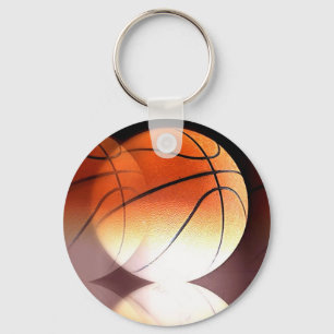 Basketball Ball Key Ring