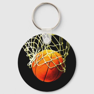 Basketball Ball Key Ring