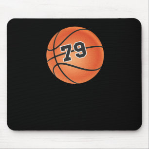 Basketball Ball Number 79 Mouse Pad