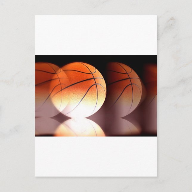 Basketball Ball Postcard (Front)
