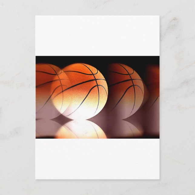 Basketball Ball Postcard (Front)