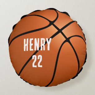 basketball ball round cushion