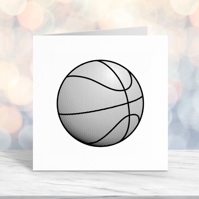 Basketball Ball Self-inking Stamp (Creator Uploaded)