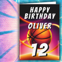 Basketball Ball Sports Happy Birthday