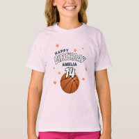 Basketball Ball Sports Happy Birthday Girl