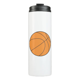 Basketball Ball Thermal Tumbler