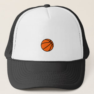 basketball (ball) trucker hat