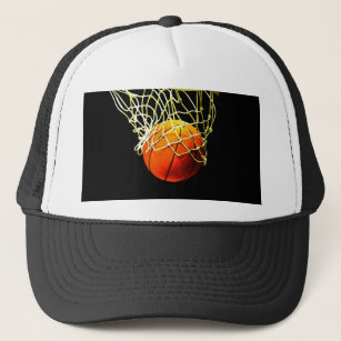 Basketball Ball Trucker Hat