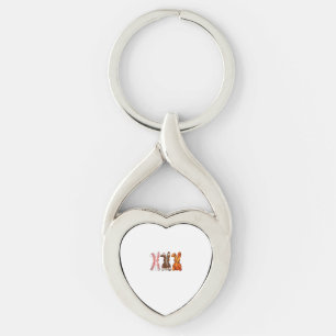 Basketball Baseball Football Sports Easter Bunny R Key Ring