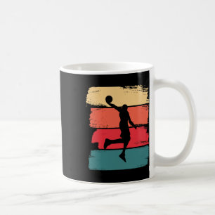 Basketball Basketball Player Play Basketball Baske Coffee Mug