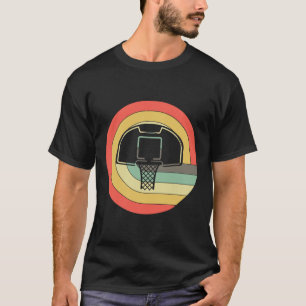 Basketball Basketball Player Retro Basketball Boys T-Shirt
