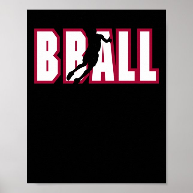 Basketball Bball  Poster (Front)