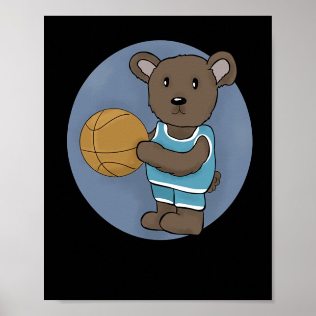 Basketball Bear  Poster (Front)