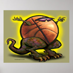 Basketball Beast Poster
