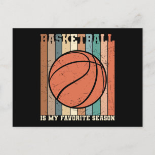 Basketball Beautiful Design Postcard