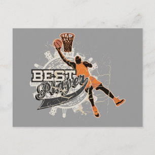 Basketball Best Player Tshirts and Gifts Postcard
