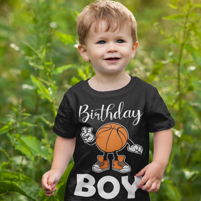 Basketball Birthday Boy T-Shirt (Creator Uploaded)