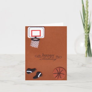 Basketball Birthday Card
